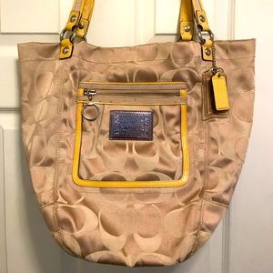 Authentic Coach Poppy Tote Purse